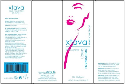 Image Of Carton (Foundation Sweet Almond Carton)